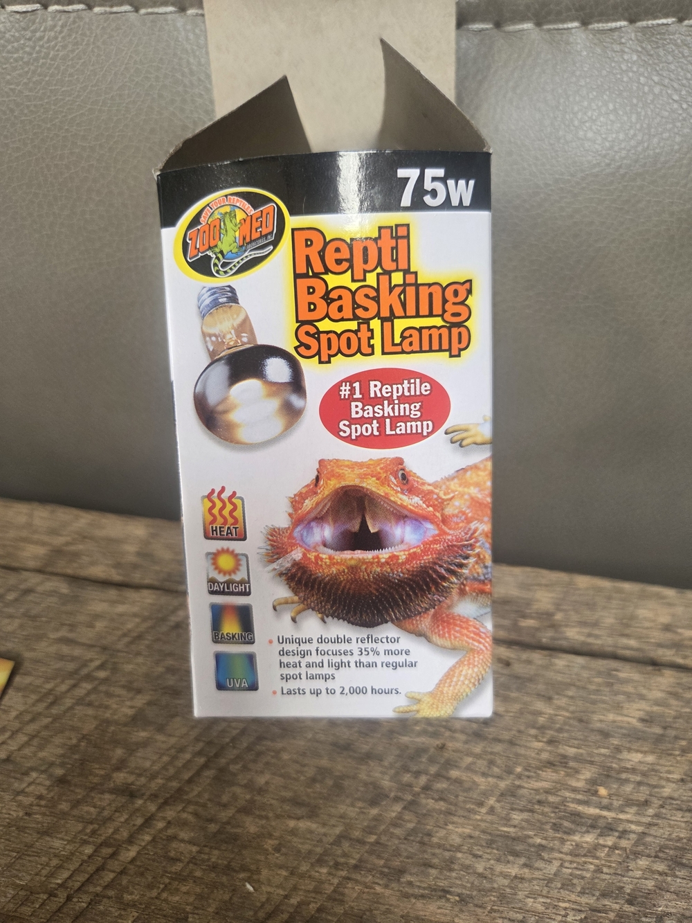 Zoo Med Repti Reptile Basking Spot Lamp 75W - Bin 1E